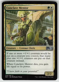 Conclave Mentor U Core Set 2021 216 MTG - Image 1
