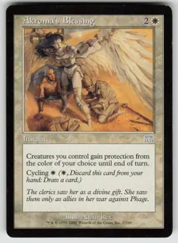 Akroma's Blessing U Onslaught 1 MTG - Image 1