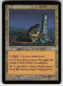 Starlit Sanctum U Onslaught 325 MTG - Image 1