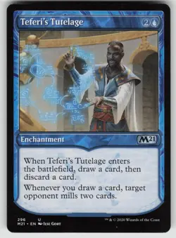 Teferi's Tutelage (Showcase) U Core Set 2021 296 MTG - Image 1