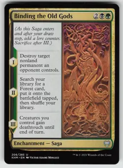 Binding the Old Gods U Kaldheim 206 MTG - Image 1