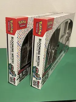 LOT OF 2 Pokemon Scarlet & Violet 151 Blooming Waters Premium Collection Box NEW - Image 2