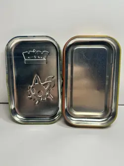 Pokemon Paldea Friends Sprigatito Fidough EMPTY Mini Tin ONLY - Image 2