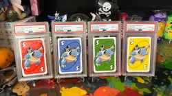 Pokemon 2020 Uno - PSA 10 set - 4x Blastoise #5 JPN Back - all 4 colors PSA 10 - Image 1