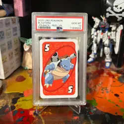 Pokemon 2020 Uno - PSA 10 set - 4x Blastoise #5 JPN Back - all 4 colors PSA 10 - Image 3