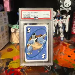 Pokemon 2020 Uno - PSA 10 set - 4x Blastoise #5 JPN Back - all 4 colors PSA 10 - Image 5