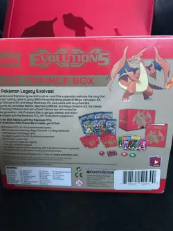 Pokemon XY Evolutions Mega Charizard Elite Trainer Box - Brand New Factory Seal 755541090699 - Image 2