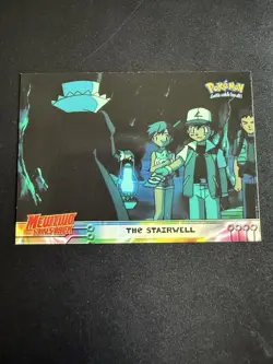 Pokemon TCG The Stairwell Pokemon Topps Mewtwo Strikes Back 19 Black Label - Image 1