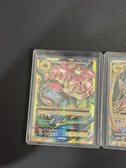 FULL ART Pokemon MEGA M BLASTOISE CHARIZARD VENUSAUR EX Ultra Rare Holo NM-MT - Image 2