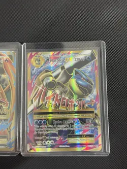 FULL ART Pokemon MEGA M BLASTOISE CHARIZARD VENUSAUR EX Ultra Rare Holo NM-MT - Image 4
