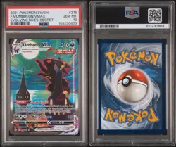 PSA 10 Umbreon VMAX Alternate Alt Art 215/203 Pokemon Moonbreon English Gem Mint - Image 3