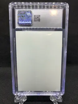 2023 Pokemon Center Dark Terastal Charizard Cracked Ice Sticker CGC 10 Gem Mint - Image 2