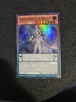 Supreme King Gate Magician AGOV-EN001 Super Rare YuGiOh - Image 1