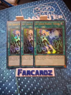 Yugioh!-(x3)Sky Striker Mobilize Engage-ultra Rare-1st Ed- Mama-en009-(LP/NM) - Image 1