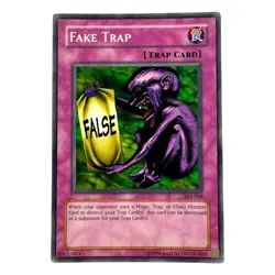 Yugioh 1996 Konami CCG Collectable Fake Trap - Image 1