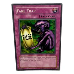 Yugioh 1996 Konami CCG Collectable Fake Trap - Image 5