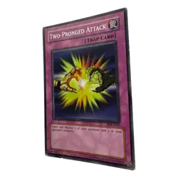Yugioh 1996 Konami CCG Collectable Two Pronged Attack - Image 3