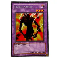 Yugioh CCG Collectable 1996 Konami Flame Ghost 1st Edition - Image 1