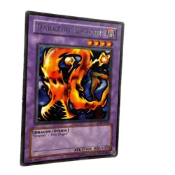 Yugioh CCG Collectable 1996 Konami Darkfire Dragon - Image 2