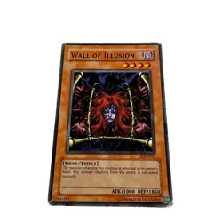 Yugioh CCG Collectable 1996 Konami Wall Of Illusion - Image 4