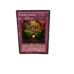 Yugioh CCG Collectable 1996 Konami Energy Drain - Image 5