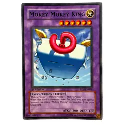Yugioh CCG Collectable 1996 Konami Mokey Mokey King 1st Edition - Image 1