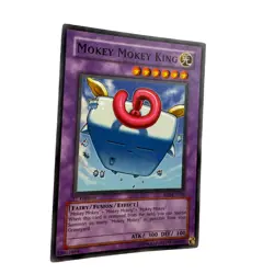 Yugioh CCG Collectable 1996 Konami Mokey Mokey King 1st Edition - Image 2