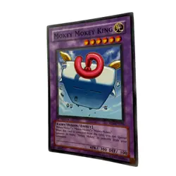 Yugioh CCG Collectable 1996 Konami Mokey Mokey King 1st Edition - Image 3