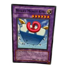 Yugioh CCG Collectable 1996 Konami Mokey Mokey King 1st Edition - Image 5