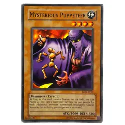 Yugioh CCG Collectable 1996 Konami Mysterious Puppetter Card SDK - Image 1