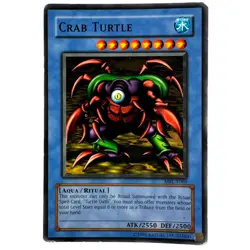 Yugioh CCG Collectable 1996 Konami Crab Turlte - Image 1