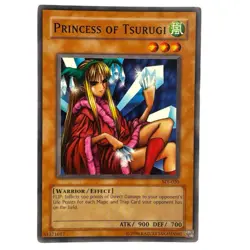 Yugioh CCG Collectable 1996 Konami Princess Of Tsurugi CCG Card - Image 1