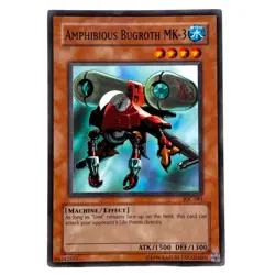 Yugioh Konami CCG Collectable 1996 Amphibious Bugroth MK 3 - Image 1