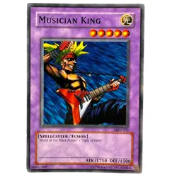 Yugioh CCG Collectable 1996 Konami Musician King Card - Image 1