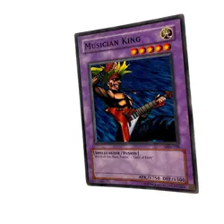Yugioh CCG Collectable 1996 Konami Musician King Card - Image 3