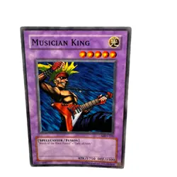 Yugioh CCG Collectable 1996 Konami Musician King Card - Image 5