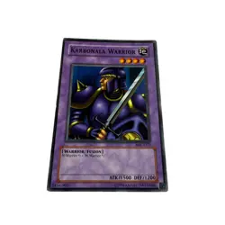 Yugioh CCG Collectable 1996 Konami Karbonala Warrior - Image 4
