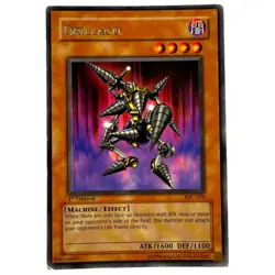 Yugioh CCG Collectable 1996 Konami Drillago 1st Edition - Image 1