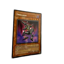 Yugioh CCG Collectable 1996 Konami Drillago 1st Edition - Image 2