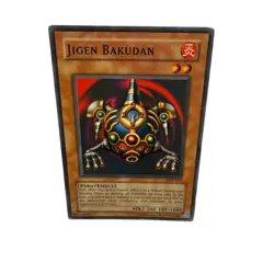 Yugioh CCG Collectable 1996 Konami Jigen Bakudan Card - Image 5