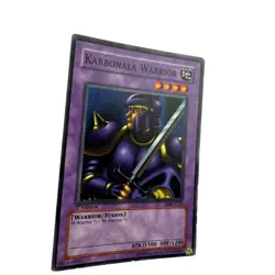 Yugioh CCG Collectable 1996 Konami Karbonala Warrior 1st Edition - Image 2