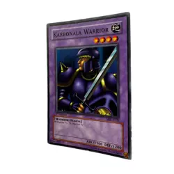 Yugioh CCG Collectable 1996 Konami Karbonala Warrior 1st Edition - Image 3