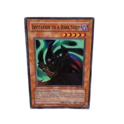 Yugioh Konami CCG Collectable 1996 Invitation To A Dark Sleep - Image 5