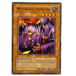 Yugioh CCG Collectable 1996 Konami Mysterious Puppeteer Card CCG - Image 1