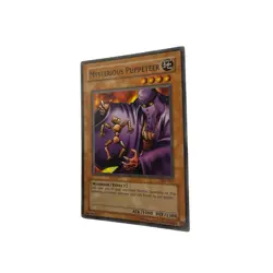 Yugioh CCG Collectable 1996 Konami Mysterious Puppeteer Card CCG - Image 3