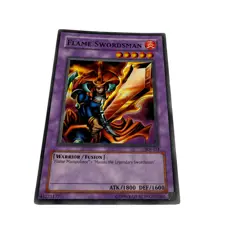 Yugioh CCG Collectable 1996 Konami Flame Swordsman - Image 4