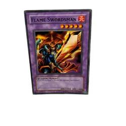 Yugioh CCG Collectable 1996 Konami Flame Swordsman - Image 5