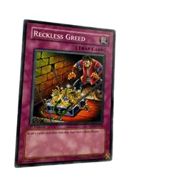 Yugioh CCG Collectable 1996 Konami Reckless Greed - Image 2