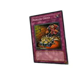 Yugioh CCG Collectable 1996 Konami Reckless Greed - Image 3