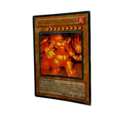 Yugioh CCG Collectable 1996 Konami Infernal Flame Emperor 1st Edition - Image 3